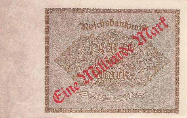 1 Milliarde Mark ro.110bb B BZ.2